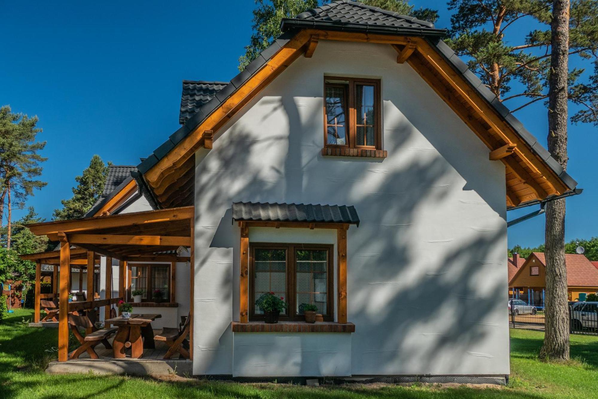 Lesna Chata Jarosławiec Exteriér fotografie