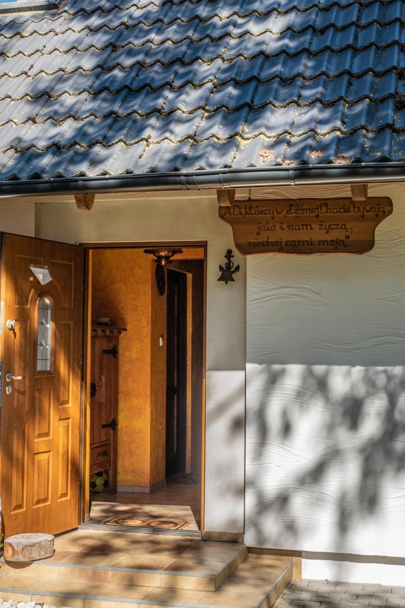 Lesna Chata Jarosławiec Exteriér fotografie