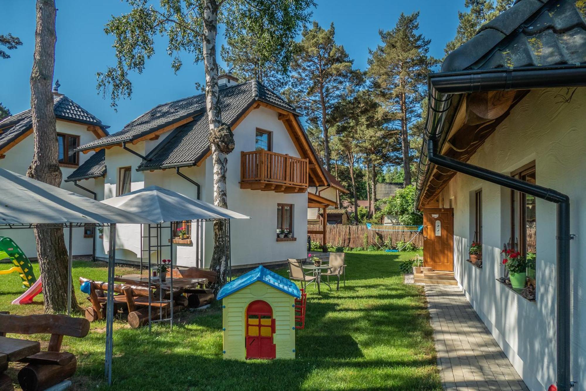 Lesna Chata Jarosławiec Exteriér fotografie